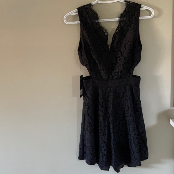 Marciano Mini Black Dress - Picture 1 of 4